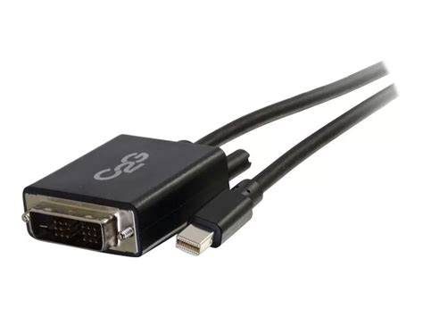 C2g 6ft 18m Mini Displayportâ„¢ Male To Single Link Dvi D Male