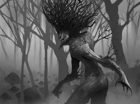 Tree Creature By Elemont On Deviantart