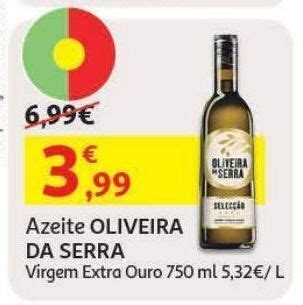 Promo O Azeite Oliveira Da Serra Virgem Extra Ouro Ml Em Auchan