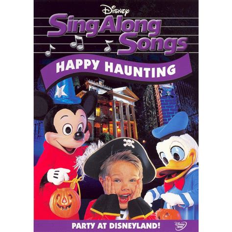 Disney S Sing Along Songs Happy Haunting Party At Disneyland Dvd