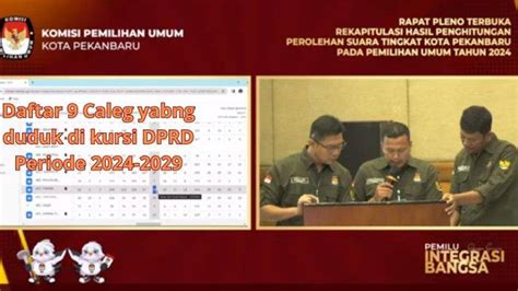 Real Count Kpu Ini 9 Caleg Dprd Dapil 1 Riau Yang Duduk Di Periode