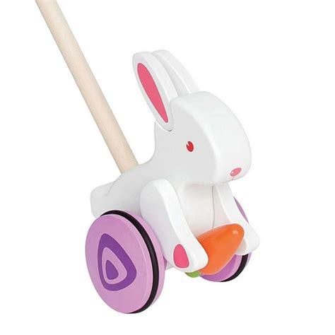 Bunny Push Toy - Push & Pull Toys by HaPe (E0342) - Walmart.com ...