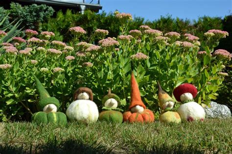 Ganz Viele Herbstwichtel Pumpkin Patch Outdoor Felt Autumn Outdoors