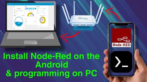 How To Install Node Red On Android And Add Dashboard Nodes Youtube