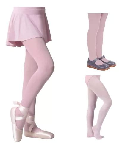 Meia Calça Rosa Ballet - Kit 2 Meia Calça Infantil Ballet Rosa Jazz Fio 40 Lisa | Parcelamento ...
