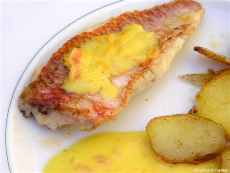 Filets de rougets au beurre d orange savoureux et parfumés Recette