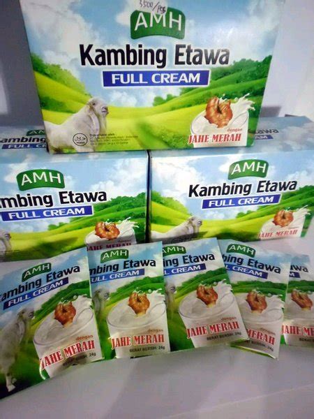 Jual SUSU KAMBING ETAWA PLUS JAHE MERAH AMH Di Lapak BILAL HERBAL