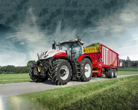 Steyr Traktoren Jetzt Mit Zentraler Reifendruckregelung Landwirt News