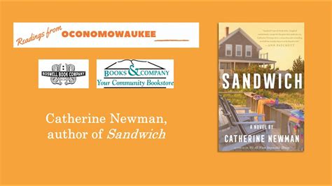 Catherine Newman Readings From Oconomowaukee For Sandwich 2024 Youtube