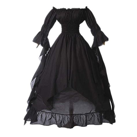 Renaissance Dress Women Medieval Irish Costume Victorian Retro Gown