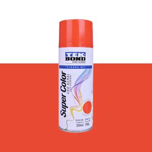 Tinta Spray Laranja Fluorescente Ml Tekbond Leroy Merlin