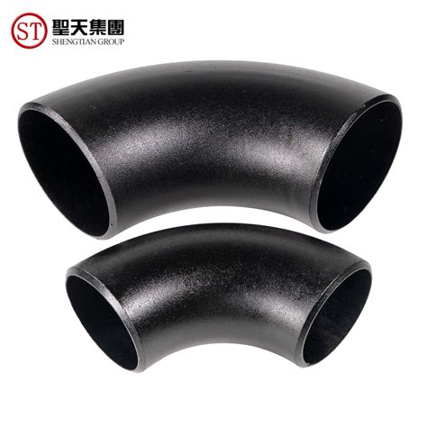 ASME B16 9 Carbon Steel Short Radius 45 Degree Butt Weld Pipe Fitting Elbow