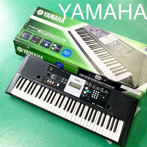 Yahoo オークション 【美品】yamaha Portatone Psr E223 61鍵盤 電子