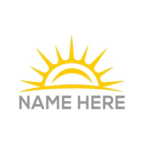 Premium Vector | New modern sun logo design vector template