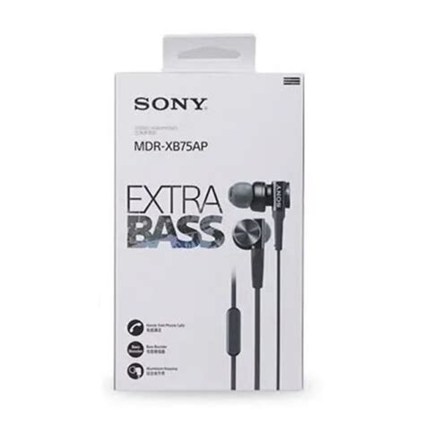 (IMPORT ORIGINAL)SONY MDR-XB75AP MDR-XB55 In-Ear Extra Deep Bass ...