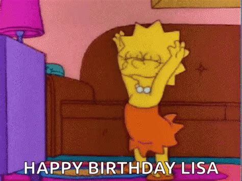 Happy Birthday Lisa GIFs | GIFDB.com
