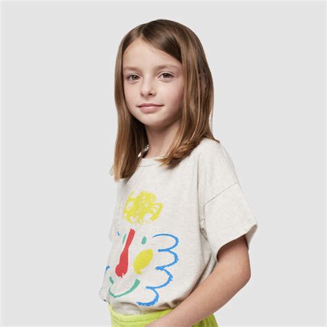 Bobo Choses Kids Happy Face T Shirt On Dlk Design Life Kids