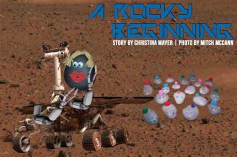 Mars Rover Starts Pet Rock Collection