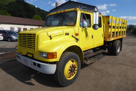 1994 International 4700 Single Axle Flatbed Truck For Sale By Arthur