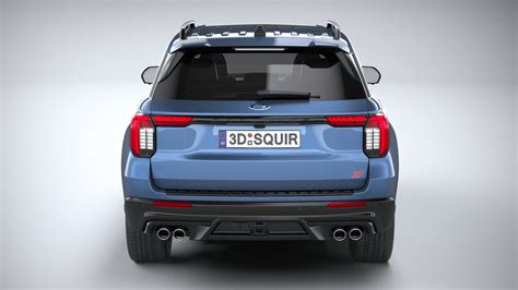 3D Ford Explorer ST 2025 - TurboSquid 2202124