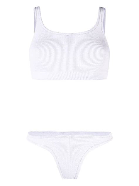 Reina Olga Ginny Boobs Bikini Set In White Lyst