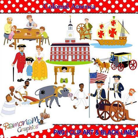 This Item Is Unavailable Etsy Colonial America Clip Art Social