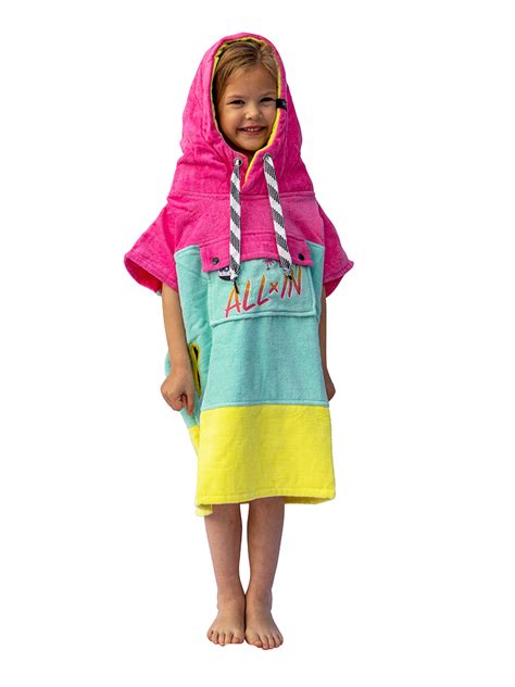 Poncho Surf Bain Et Plage Enfant Ans Ies All In