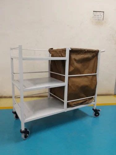 Willson Stainless Steel Wm Soiled Linen Trolley For Hospital