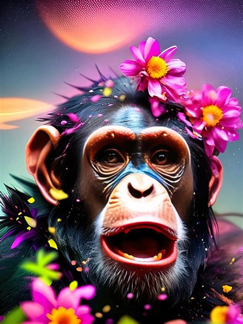 Ai G N R Chimpanz Fleurs Image Gratuite Sur Pixabay Pixabay