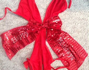 Christmas Lingerie Etsy