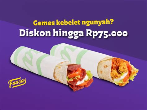faasos kebab wrap medan petisah gofood