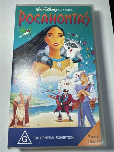 Pocahontas Walt Disney Vhs Video Cassette Tape 2495 Picclick Au