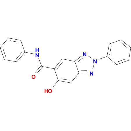 6 Hydroxy 2 Phenyl 2H Benzotriazole 5 Carboxylic Acid Phenylamide 10 479721