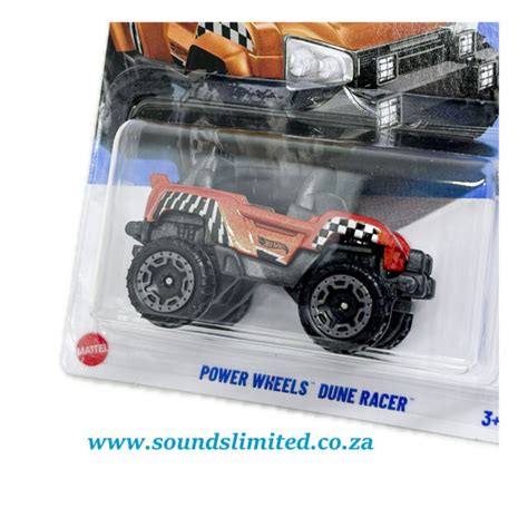 Hot Wheels Lets Race Power Wheels Dune Racer HYX52 Long Card Sounds Limited