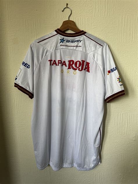 Original Deportes Tolima Away Football Shirt Sheffy Size Xxl