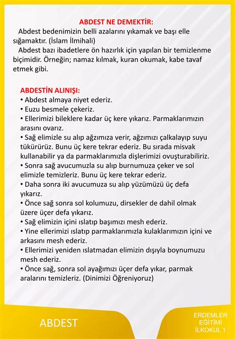 Rüyada Abdest Almak Ne Anlama Gelir 8