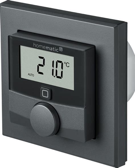 Homematic Ip Smart Home Wandthermostat Mit Schaltausgang Hmip Bwth A