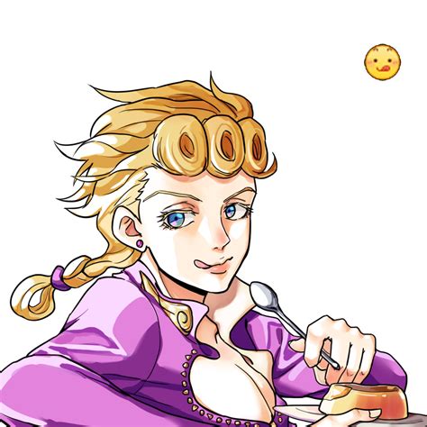 Safebooru Boy Blonde Hair Blue Eyes Braid Food Giorno Giovanna Highres Jojo No Kimyou Na
