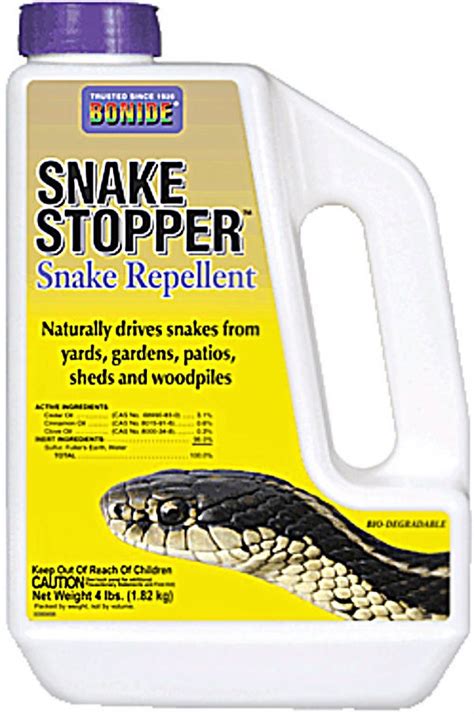 Buy The Bonide 875 Snake Stopper Repellent 4 Lbs Hardware World