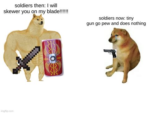 Buff Doge Vs Cheems Template