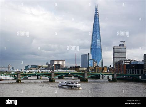 The Shard And London Bridge London England Stock Photo Alamy