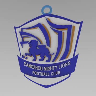 Cangzhou Mighty Lions Logo Team Printable And Pbr D Print Model By