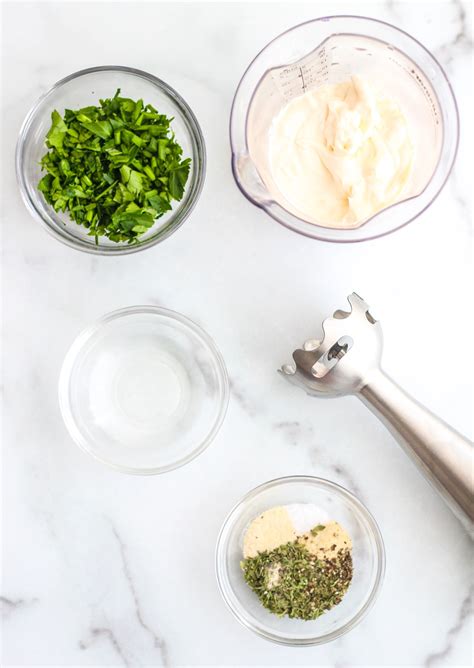 Easy Whole30 Ranch Dressing The Bettered Blondie