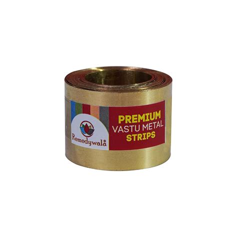 Buy Remedywala Vastu Brass Strip For Entrance Toilet Correction And