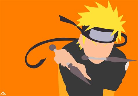 Naruto Minimalist By Hailstone Naruto Painting Wallpaper Naruto