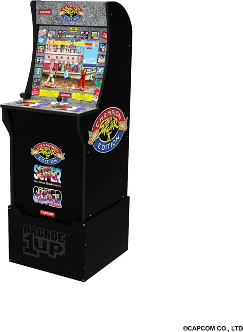 Arcade1Up Street Fighter II Championship Edition - Classic 3-in-1 Home ...