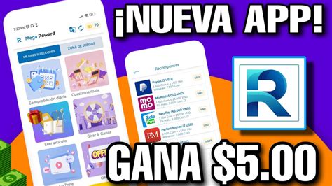 MEGA REWARD NUEVA APP PARA GANAR DINERO EN PAYPAL 2023 CÓMO GANAR