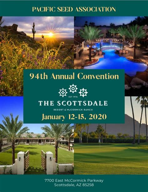 Pacific Seed Association To Hold 2020 Annual Convention January 12-15…