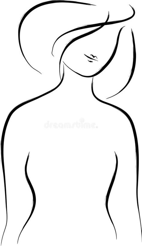 Naked Woman Stock Vector Illustration Of Hips Nudity