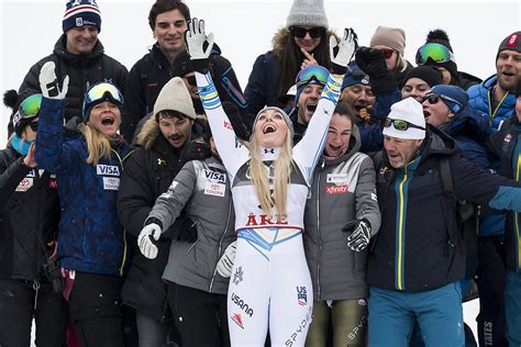 Ski Alpin Skirennfahrerin Lindsey Vonn Geht Mit Glanz Der Letzte Akt